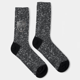 Boss Lady Couture Crew Socks
