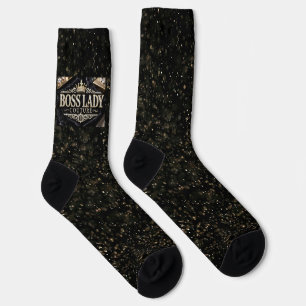 Boss Lady Couture Crew Socks