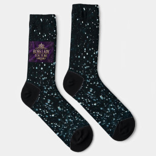 Boss Lady Couture Crew Socks