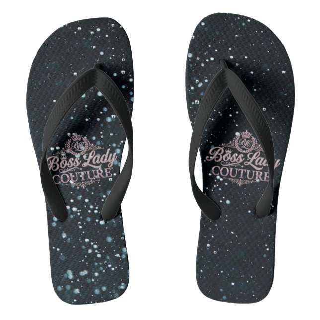 Boss Lady Couture Pair of Flip Flops (Footbed)