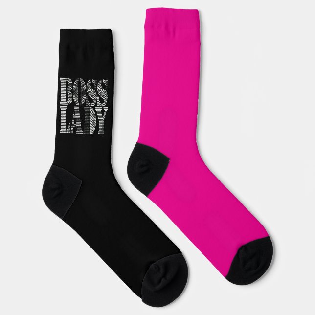 Boss Lady Crew Socks (Right)