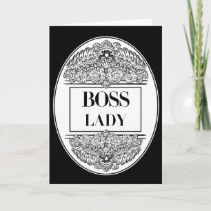 Boss Lady – Elegant Empowerment Card