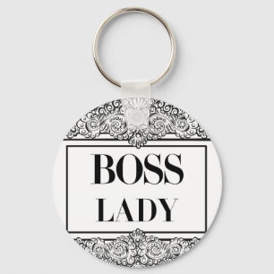 Boss Lady – Elegant Empowerment Key Ring