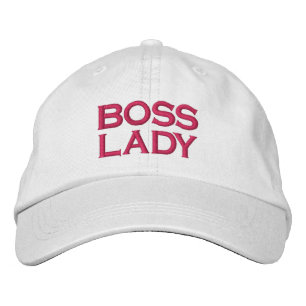BOSS LADY EMBROIDERED HAT