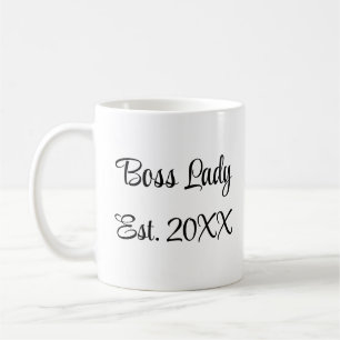 Boss Lady Est. Coffee Mug