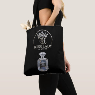 Boss Lady Fragrance All-Over-Print Tote Bag