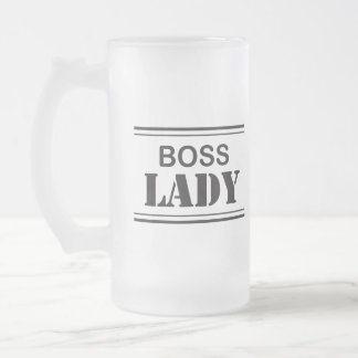 Boss Lady Frosted Mug