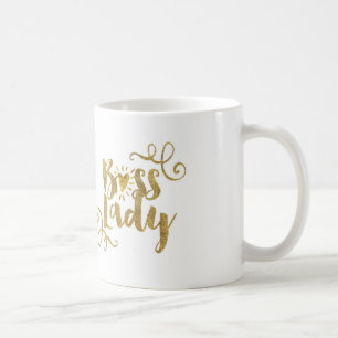 Boss Lady Golden Mug