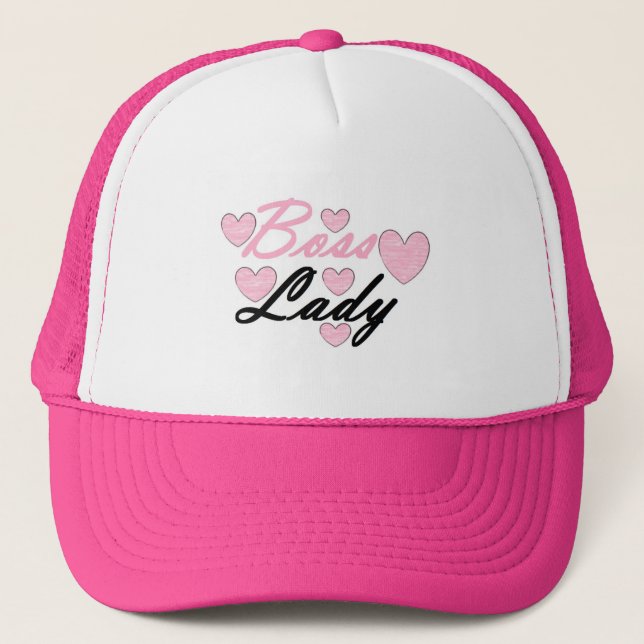 Boss Lady Hearts Hat (Front)