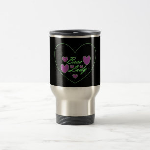 Boss Lady Hearts Mug