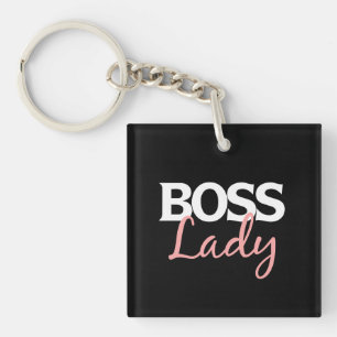 Boss lady key ring