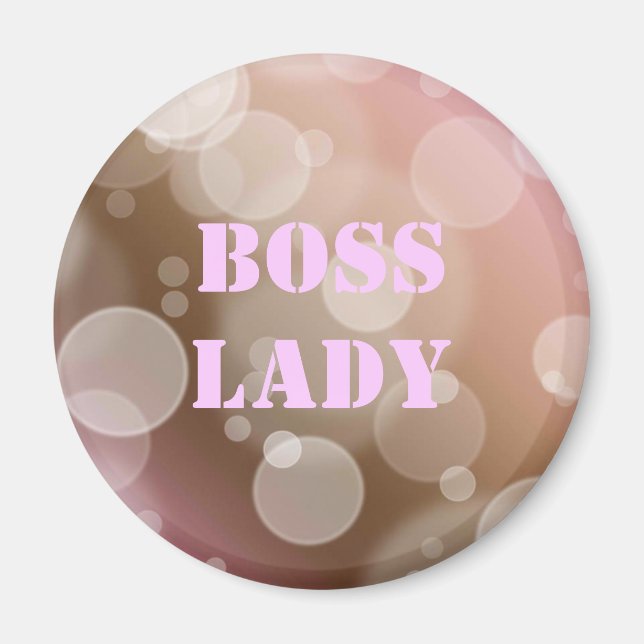Boss Lady Magnet (Front)
