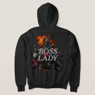 Boss Lady Motorcycle Hoodie