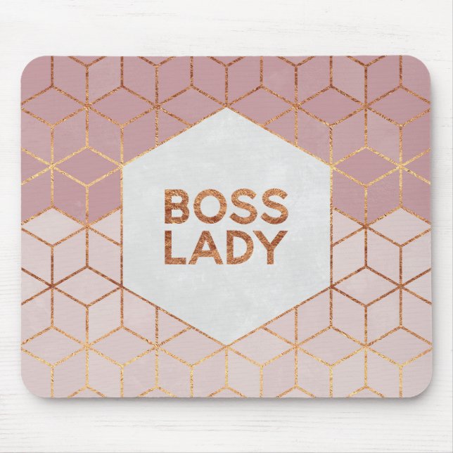 Boss Lady Mouse Mat (Front)