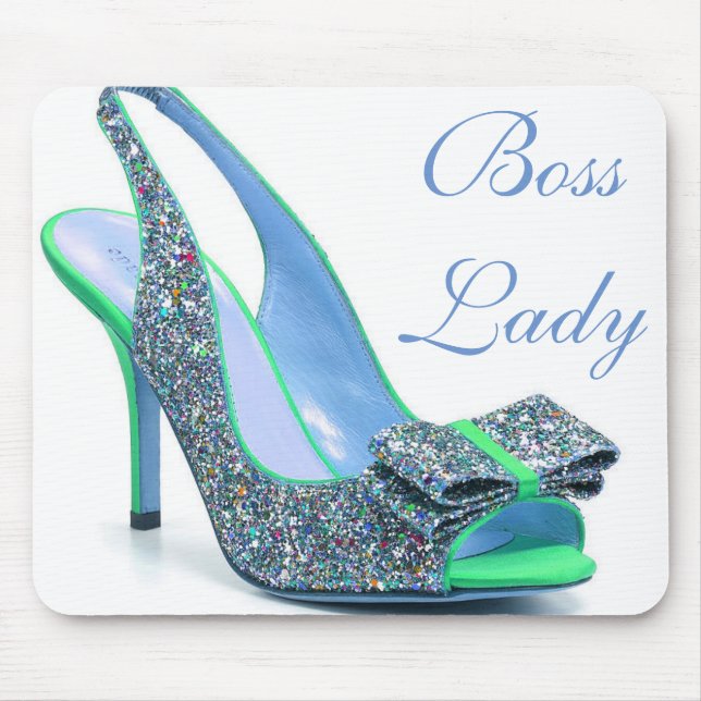 Boss Lady Mouse Mat (Front)