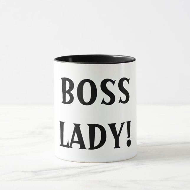 "Boss Lady" mug (Center)