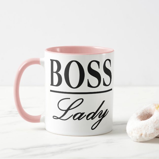 BOSS LADY MUG (With Donut)