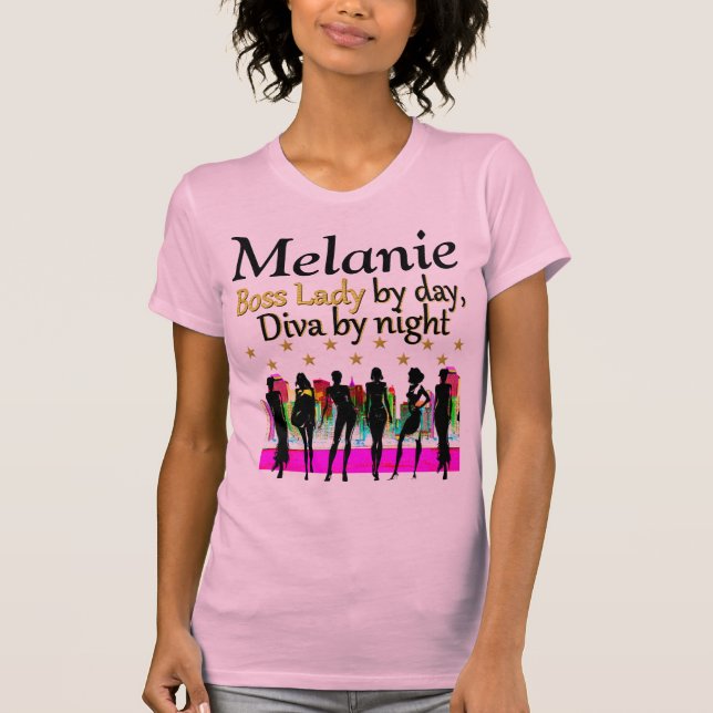 BOSS LADY NYC PERSONALIZED T SHIRT (Front)
