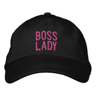 Boss Lady Personalised Adjustable Hat