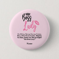 Boss Lady, Personalised Name Gift For Her