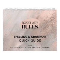 Boss Lady Rules Correct Spelling and Grammar Guide