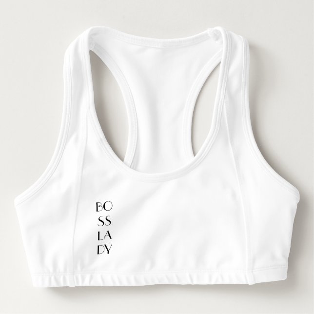 Boss Lady Sports Bra (Front)