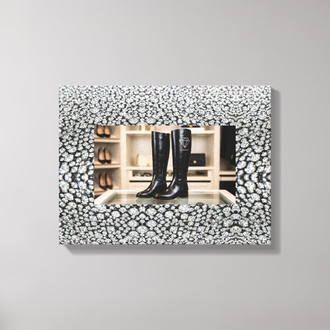 Boss Lady Stretched Canvas Print (Front)