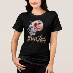 Boss Lady T-Shirt Tri-Blend Shirt