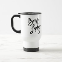 Boss Lady Trendy Lettering