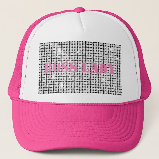 Boss Lady Trucker Hat (Front)