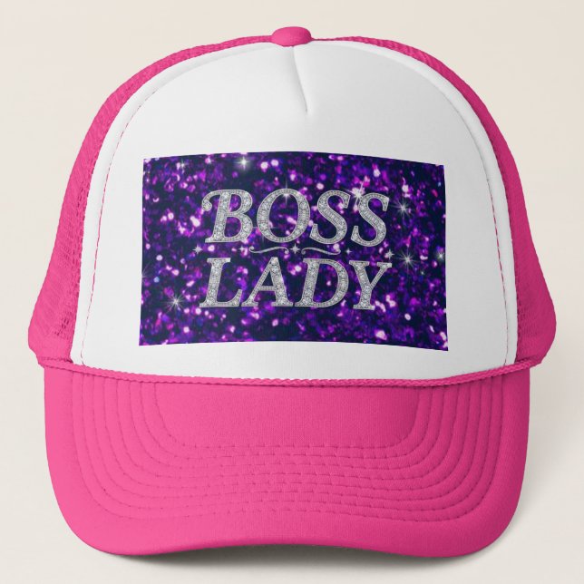 Boss Lady Trucker Hat (Front)