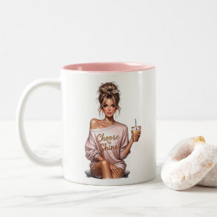 Boss Lady Two-Tone Coffee Mug