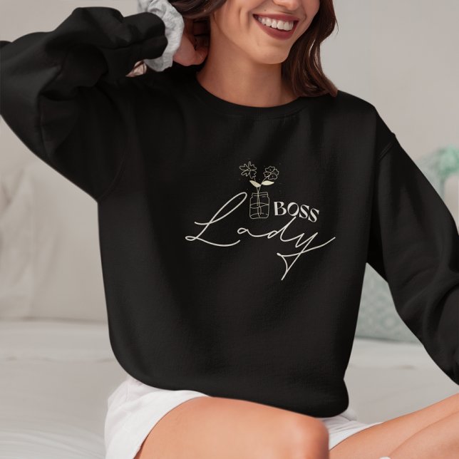 Boss Lady Women's Sweatshirt | (Creator Uploaded)