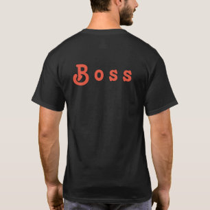 Boss log on multi hoops pattern T-Shirt