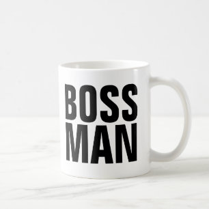 BOSS MAN COFFEE MUGS