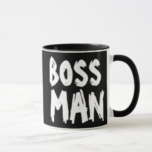 BOSS MAN COFFEE MUGS
