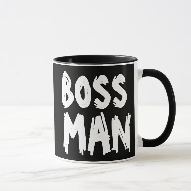BOSS MAN COFFEE MUGS (Right)
