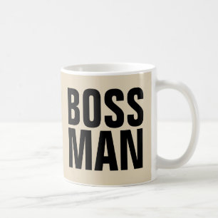 BOSS MAN COFFEE MUGS
