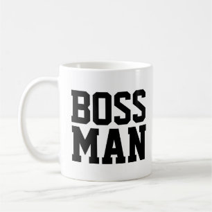 BOSS MAN COFFEE MUGS