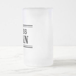 Boss Man Frosted Mug