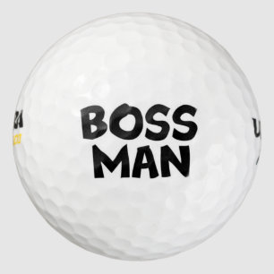 Boss Man Golf Balls