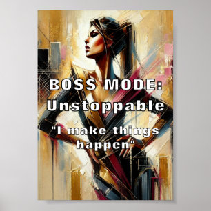 Boss Mode: Unstoppable Poster