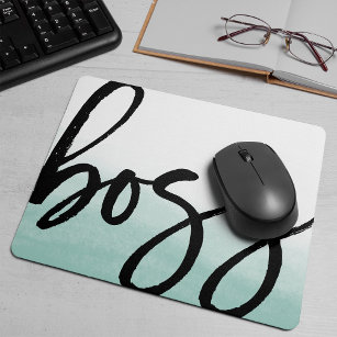 Boss Modern Typography Mouse Mat