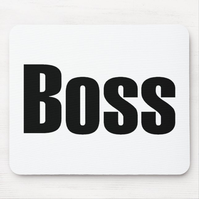 Boss Mouse Mat (Front)