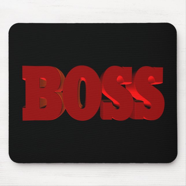 Boss Mouse Mat (Front)