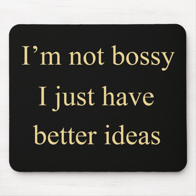 Boss Mouse Mat (Front)