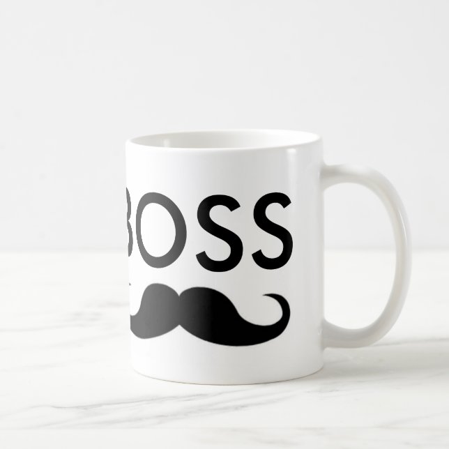 BOSS Moustache coffee mug (Right)