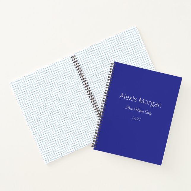 Boss Moves Daily Planner  Notebook (Inside)