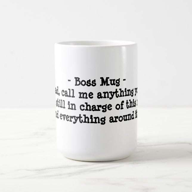 Boss Mug (Center)