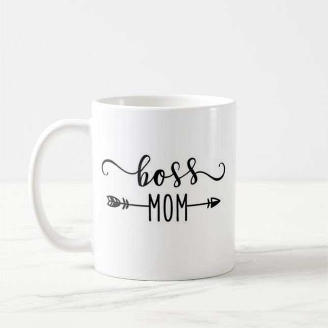 Boss Mum Coffee Mug (Left)